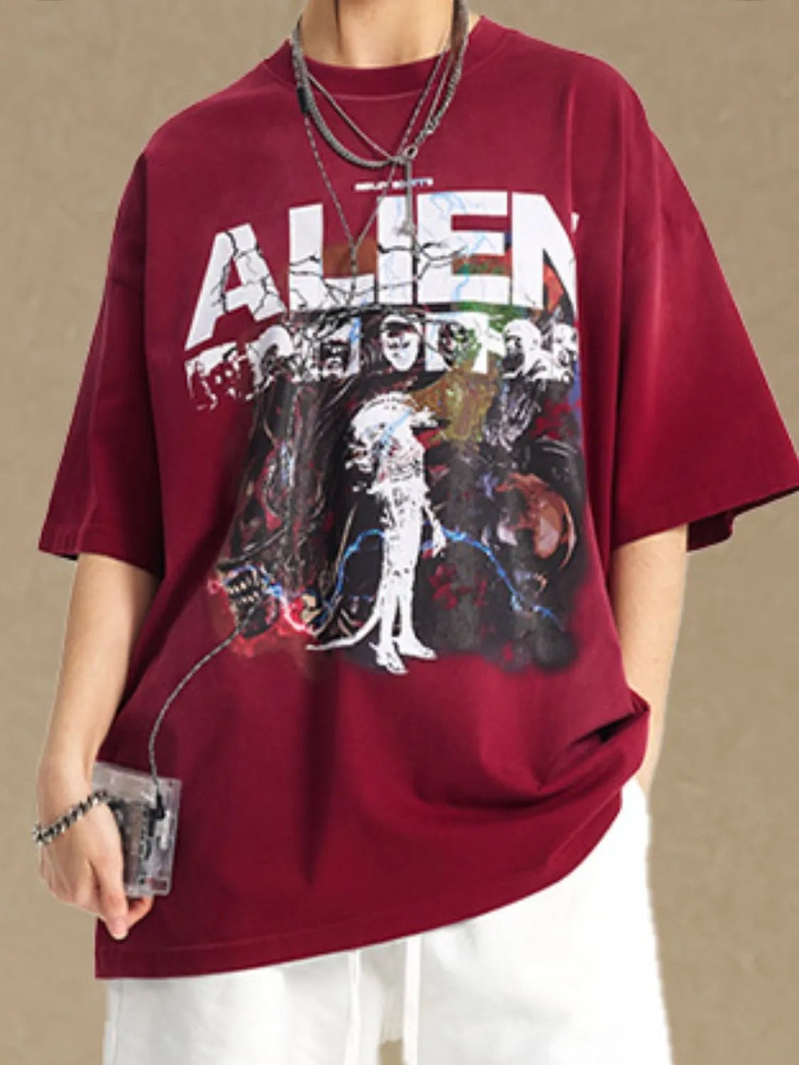 Men's Graphic Round Neck Half Sleeve T-Shirt - My Wear Clothing Co