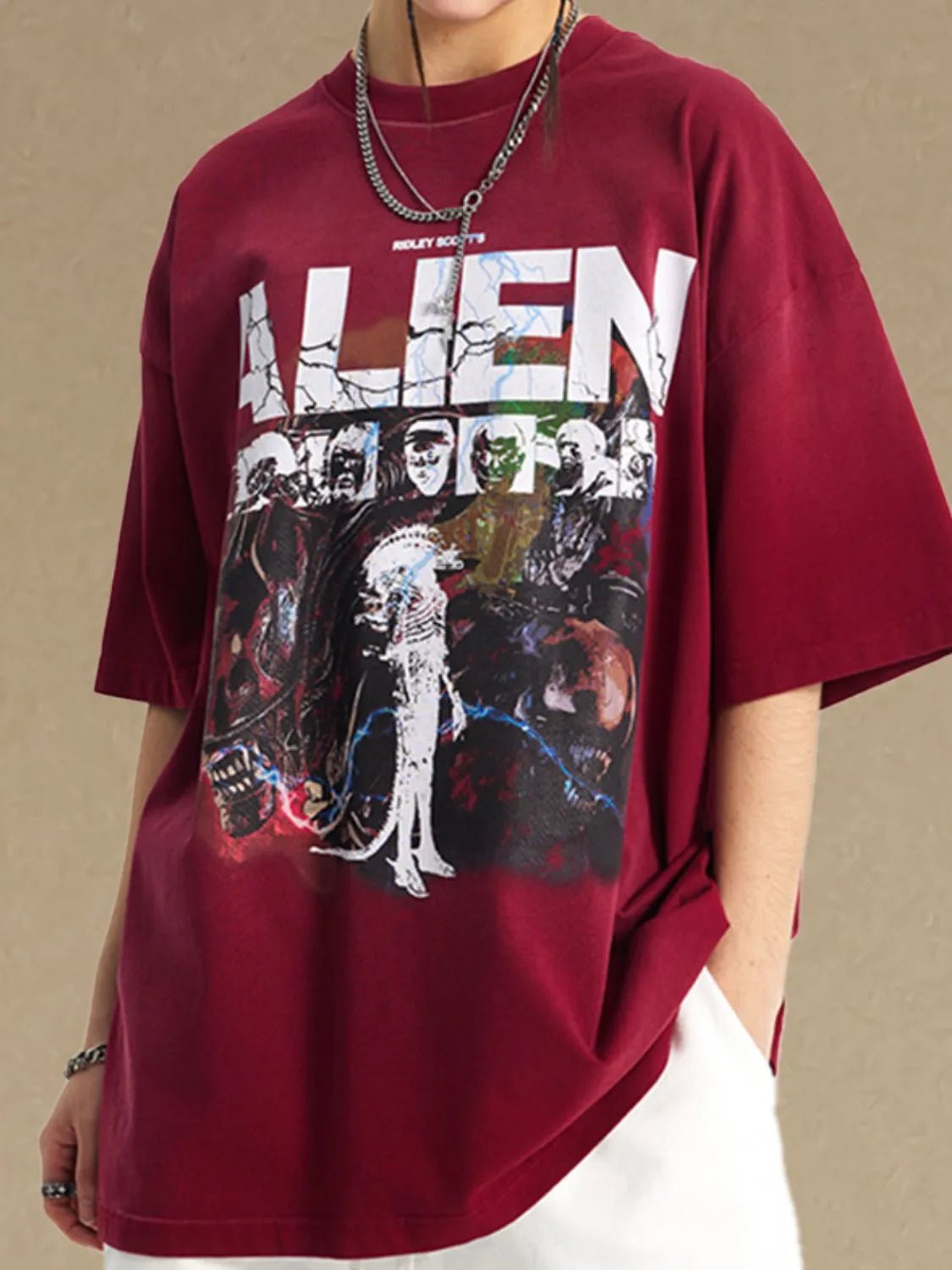 Men's Graphic Round Neck Half Sleeve T-Shirt - My Wear Clothing Co