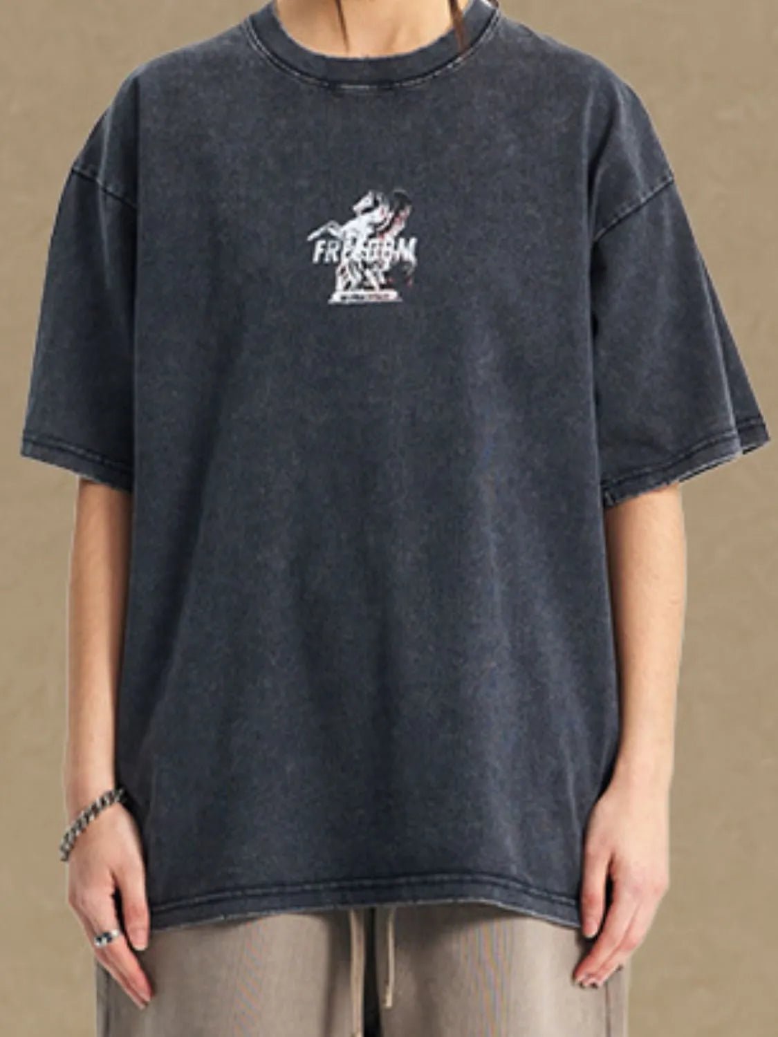 Men's Graphic Round Neck Half Sleeve T-Shirt - My Wear Clothing Co