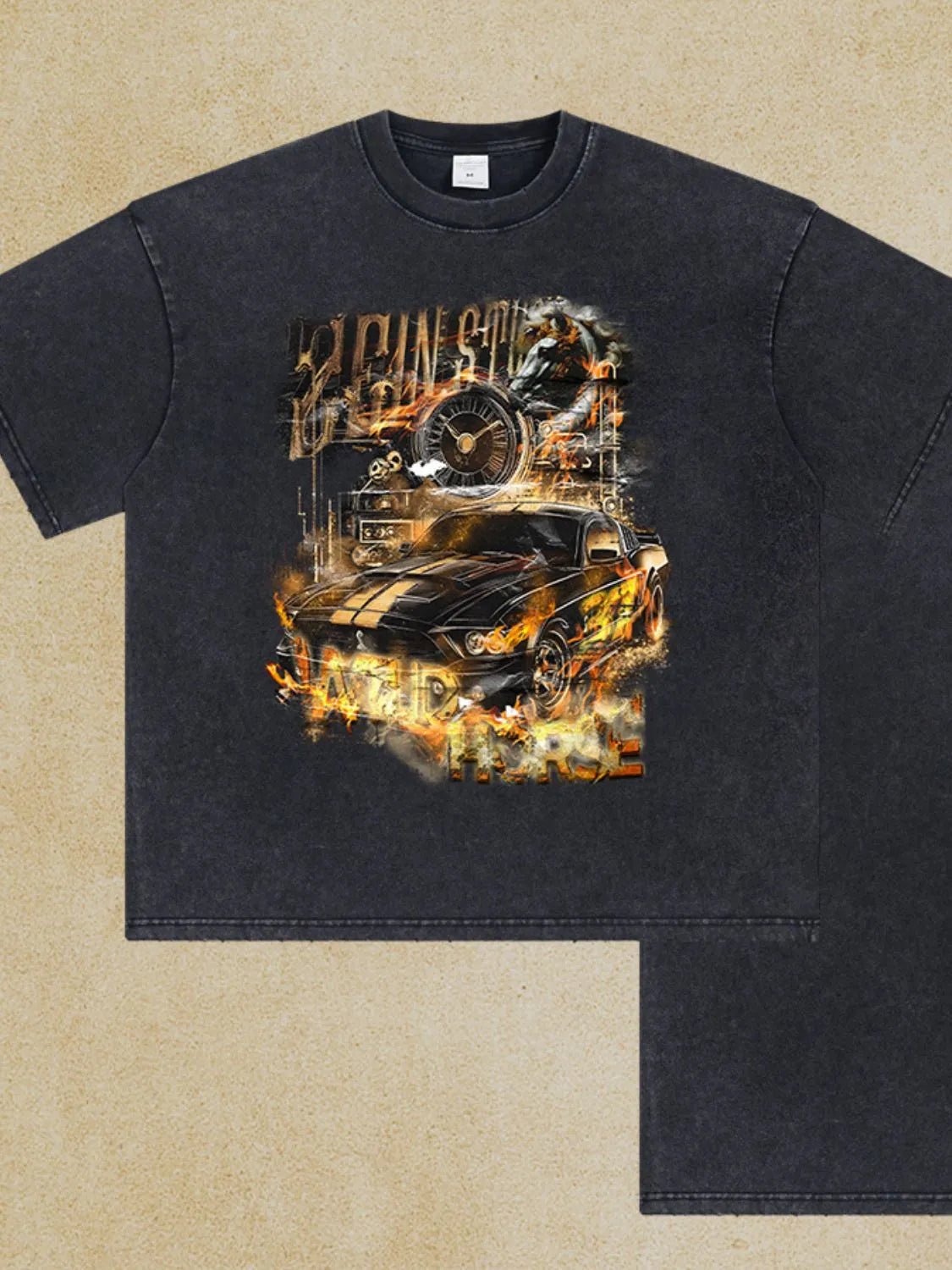 Men's Graphic Round Neck Half Sleeve T-Shirt - My Wear Clothing Co