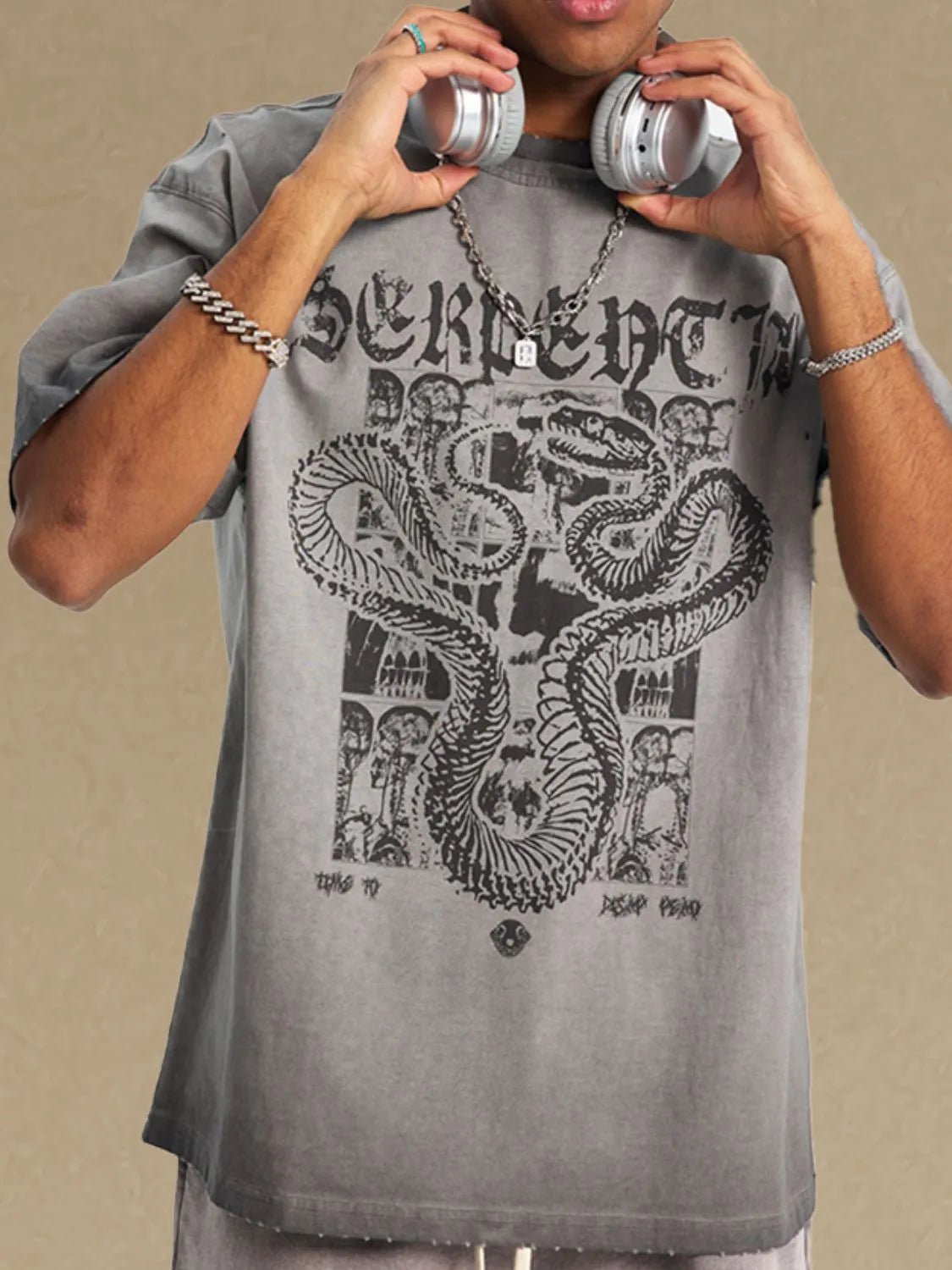 Men's Graphic Round Neck Half Sleeve T-Shirt - My Wear Clothing Co