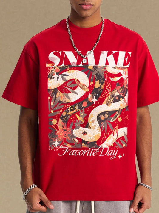 Men's Graphic Round Neck Half Sleeve T-Shirt - My Wear Clothing Co