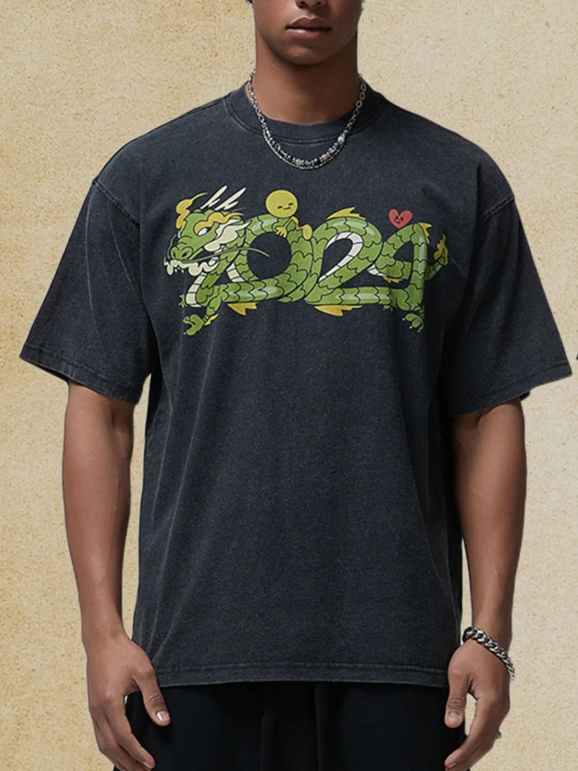 Men's Graphic Round Neck Half Sleeve T-Shirt - My Wear Clothing Co