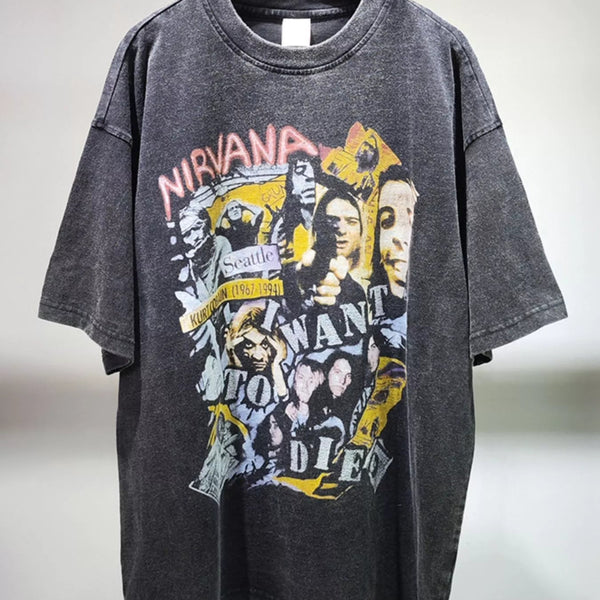 Men's Graphic Round Neck Half Sleeve T-Shirt - My Wear Clothing Co