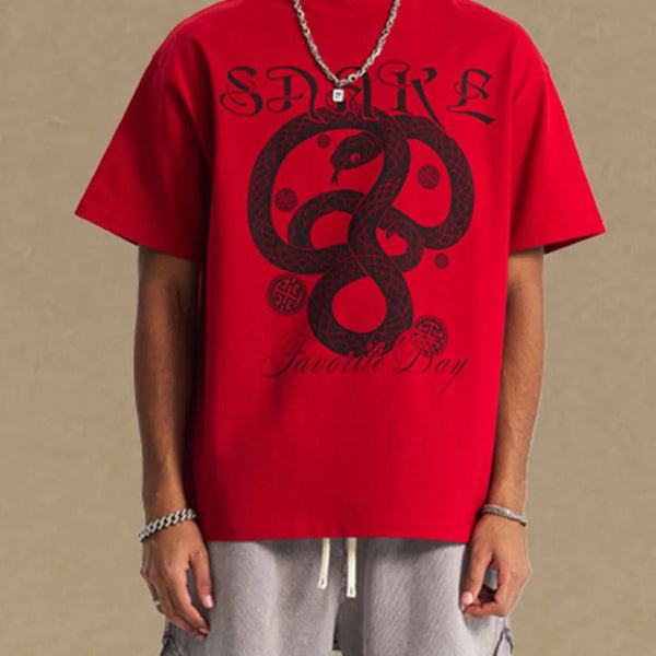 Men's Graphic Round Neck Half Sleeve T-Shirt - My Wear Clothing Co