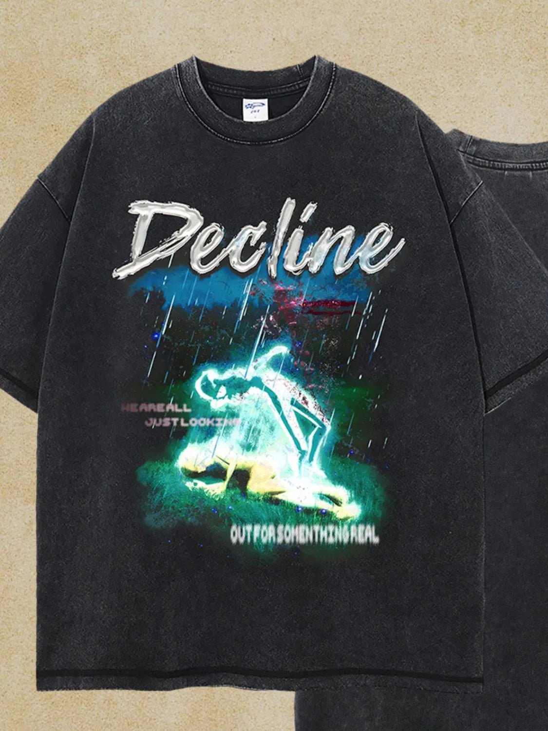 Men's Graphic Round Neck Half Sleeve T-Shirt - My Wear Clothing Co