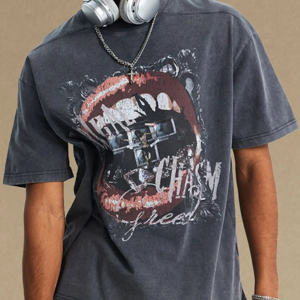 Men's Graphic Round Neck Half Sleeve T-Shirt - My Wear Clothing Co