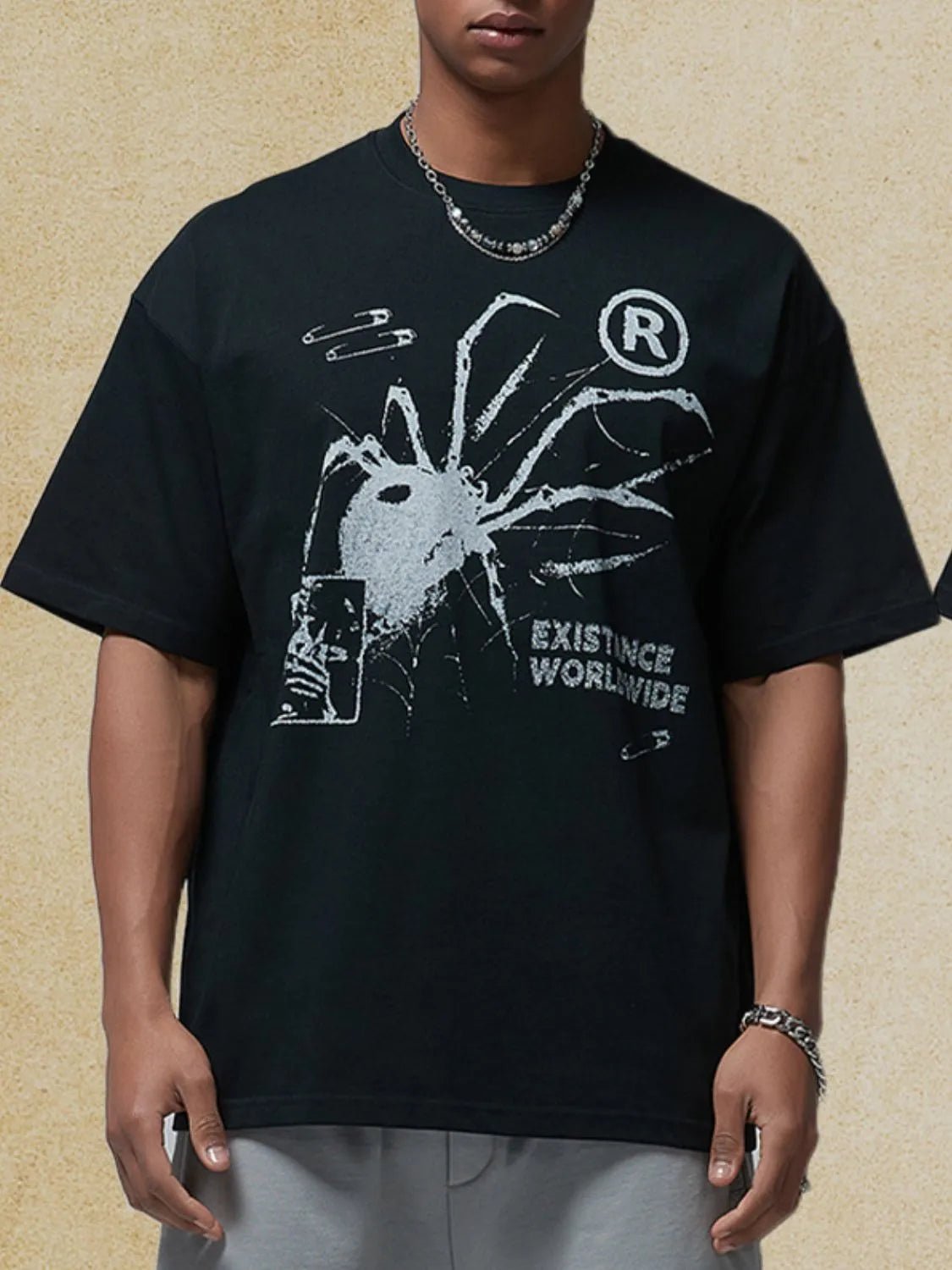 Men's Graphic Round Neck Half Sleeve T-Shirt - My Wear Clothing Co