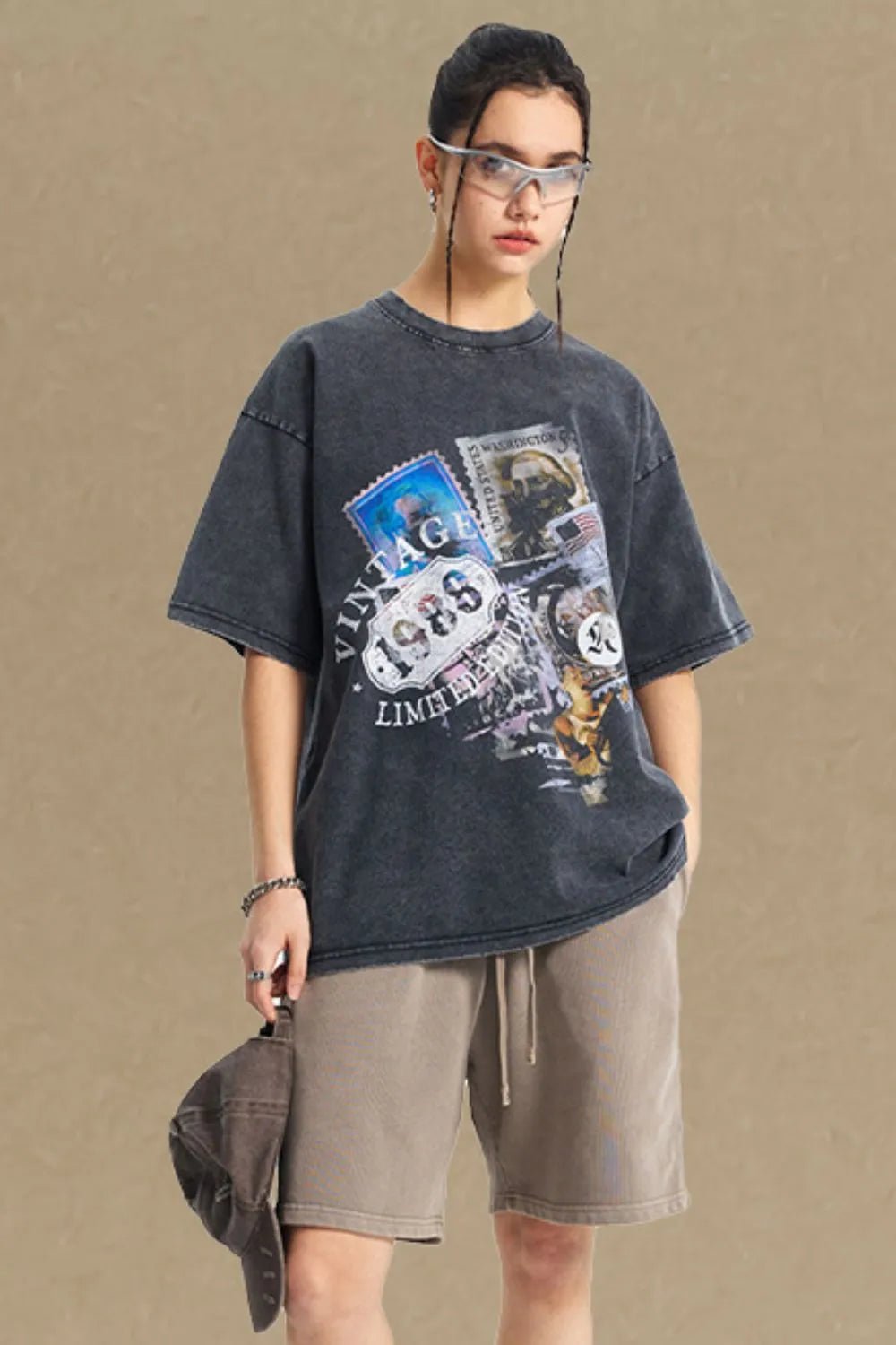 Men's Graphic Round Neck Half Sleeve T-Shirt - My Wear Clothing Co