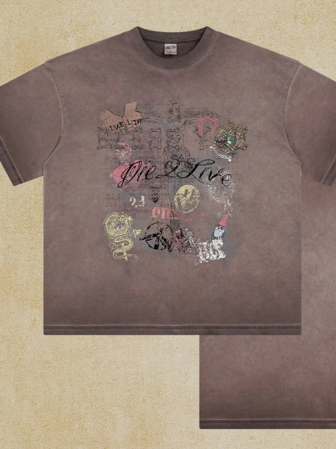 Men's Graphic Round Neck Half Sleeve T-Shirt - My Wear Clothing Co