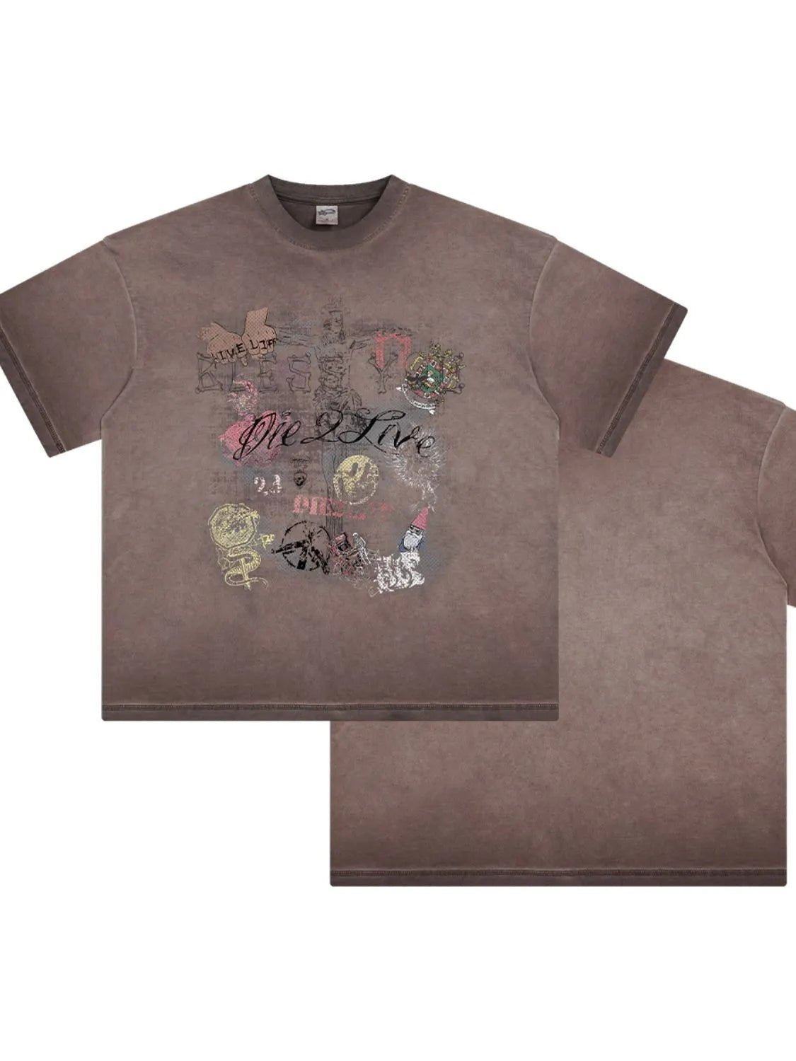 Men's Graphic Round Neck Half Sleeve T-Shirt - My Wear Clothing Co