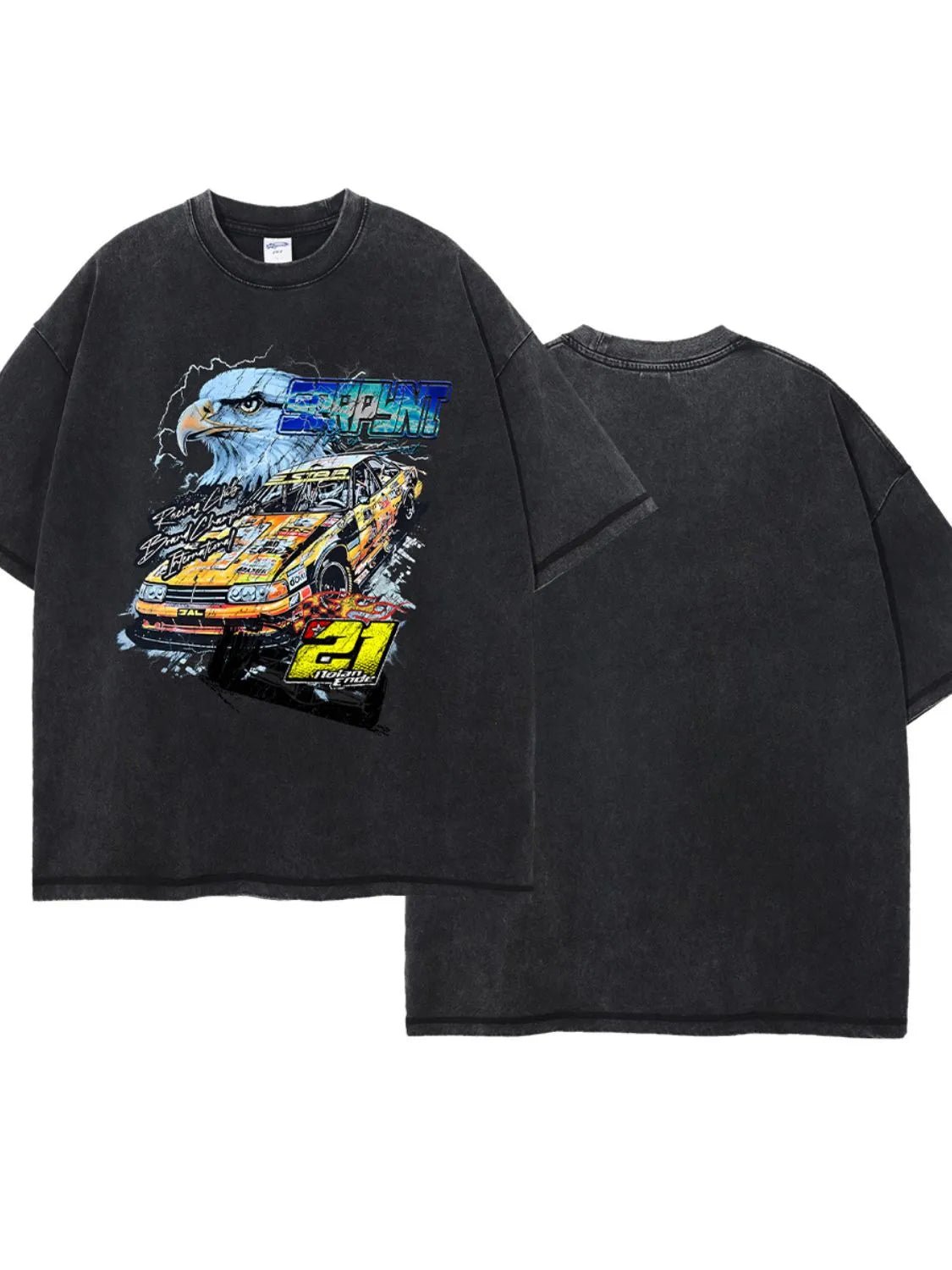 Men's Graphic Round Neck Half Sleeve T-Shirt - My Wear Clothing Co