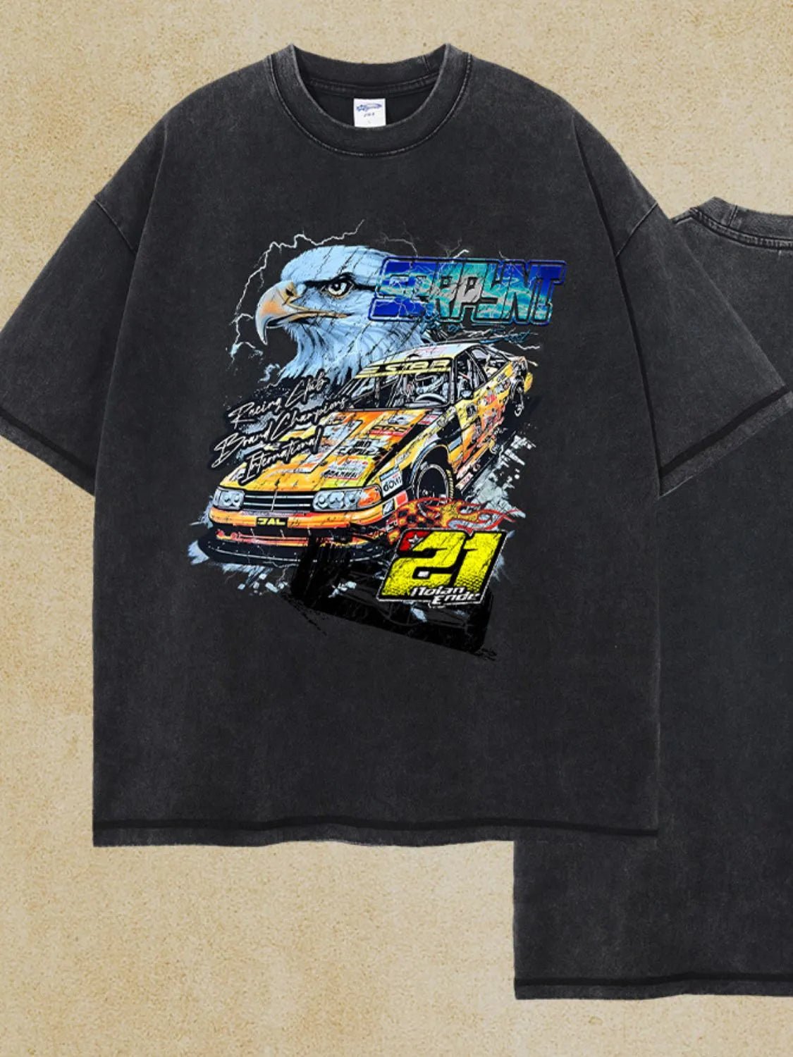 Men's Graphic Round Neck Half Sleeve T-Shirt - My Wear Clothing Co