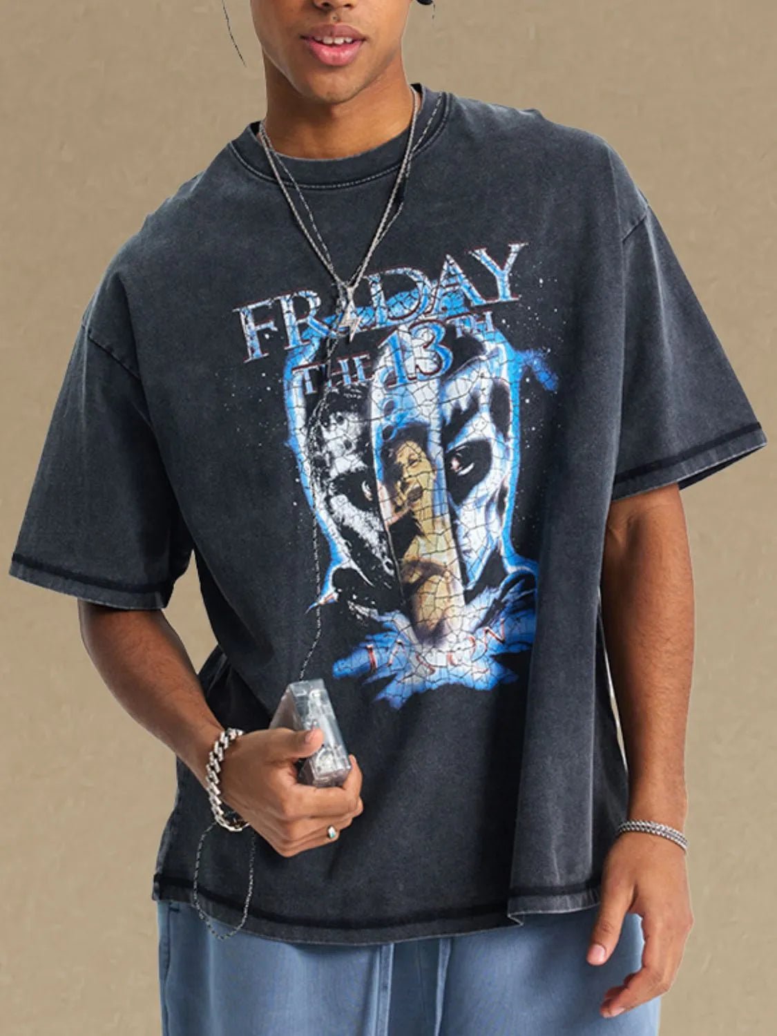 Men's Graphic Round Neck Half Sleeve T-Shirt - My Wear Clothing Co