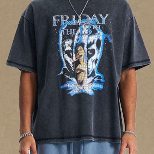 Men's Graphic Round Neck Half Sleeve T-Shirt - My Wear Clothing Co