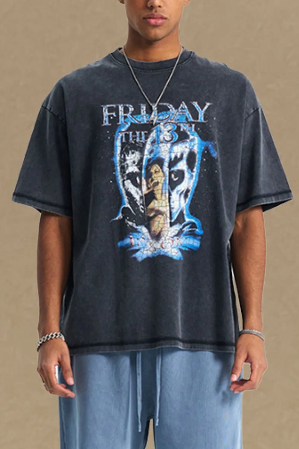 Men's Graphic Round Neck Half Sleeve T-Shirt - My Wear Clothing Co