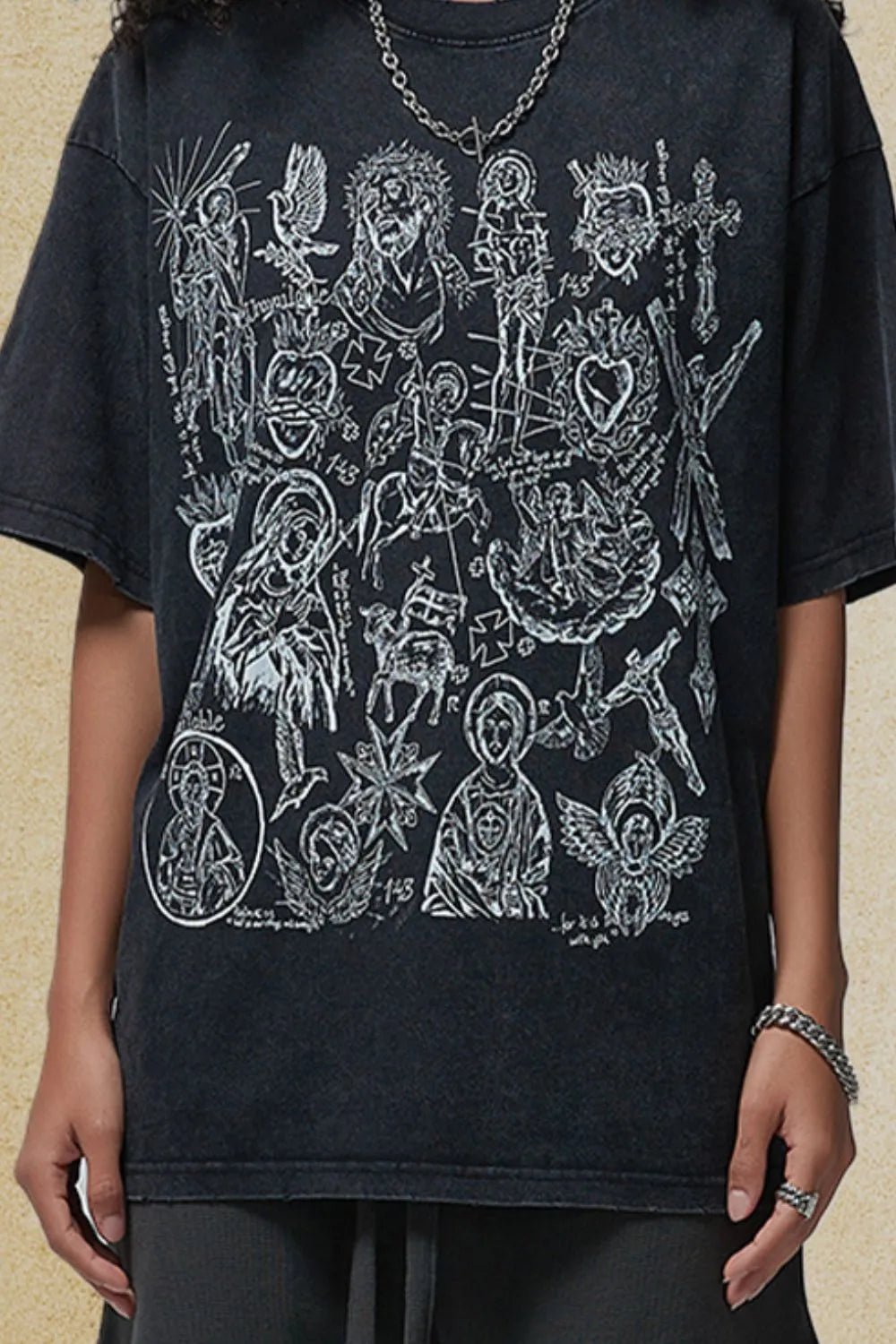 Men's Graphic Round Neck Half Sleeve T-Shirt - My Wear Clothing Co