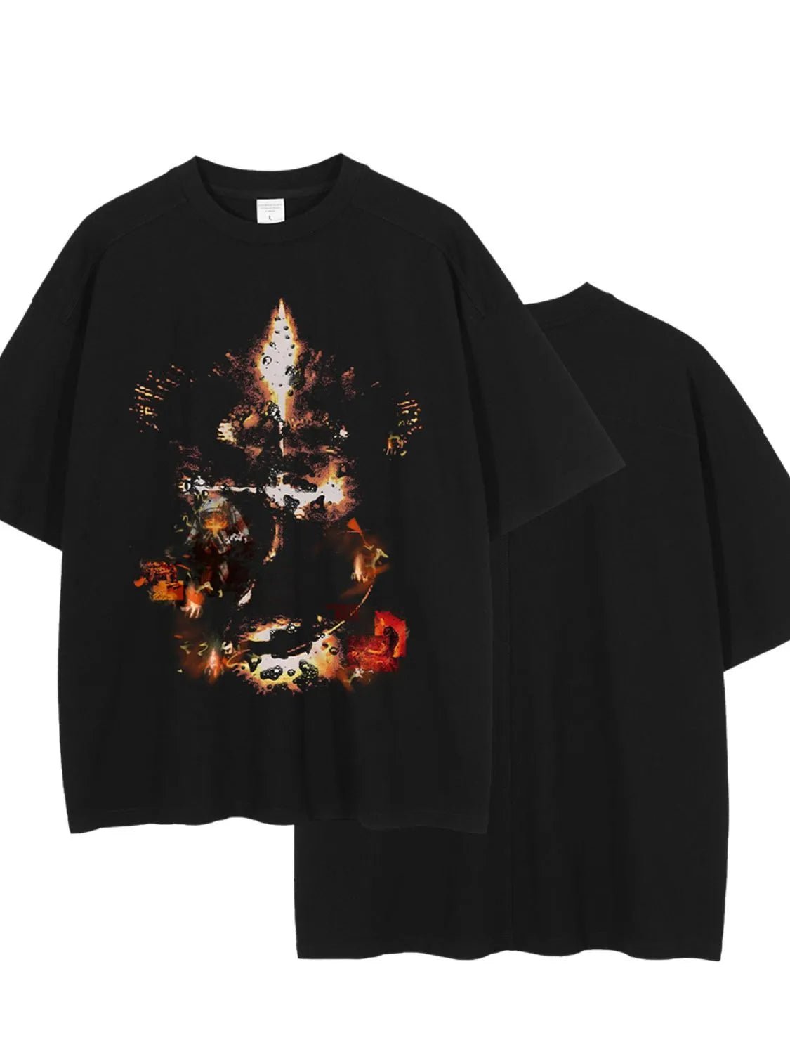 Men's Graphic Round Neck Half Sleeve T-Shirt - My Wear Clothing Co