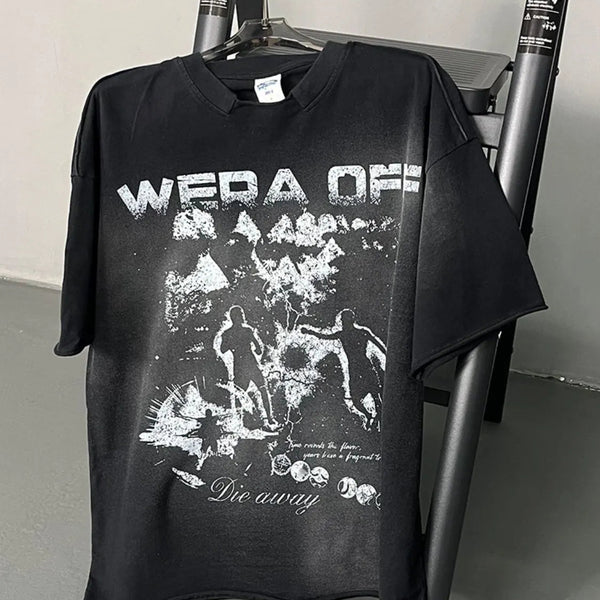 Men's Graphic Round Neck Half Sleeve T-Shirt - My Wear Clothing Co