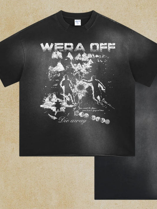 Men's Graphic Round Neck Half Sleeve T-Shirt - My Wear Clothing Co