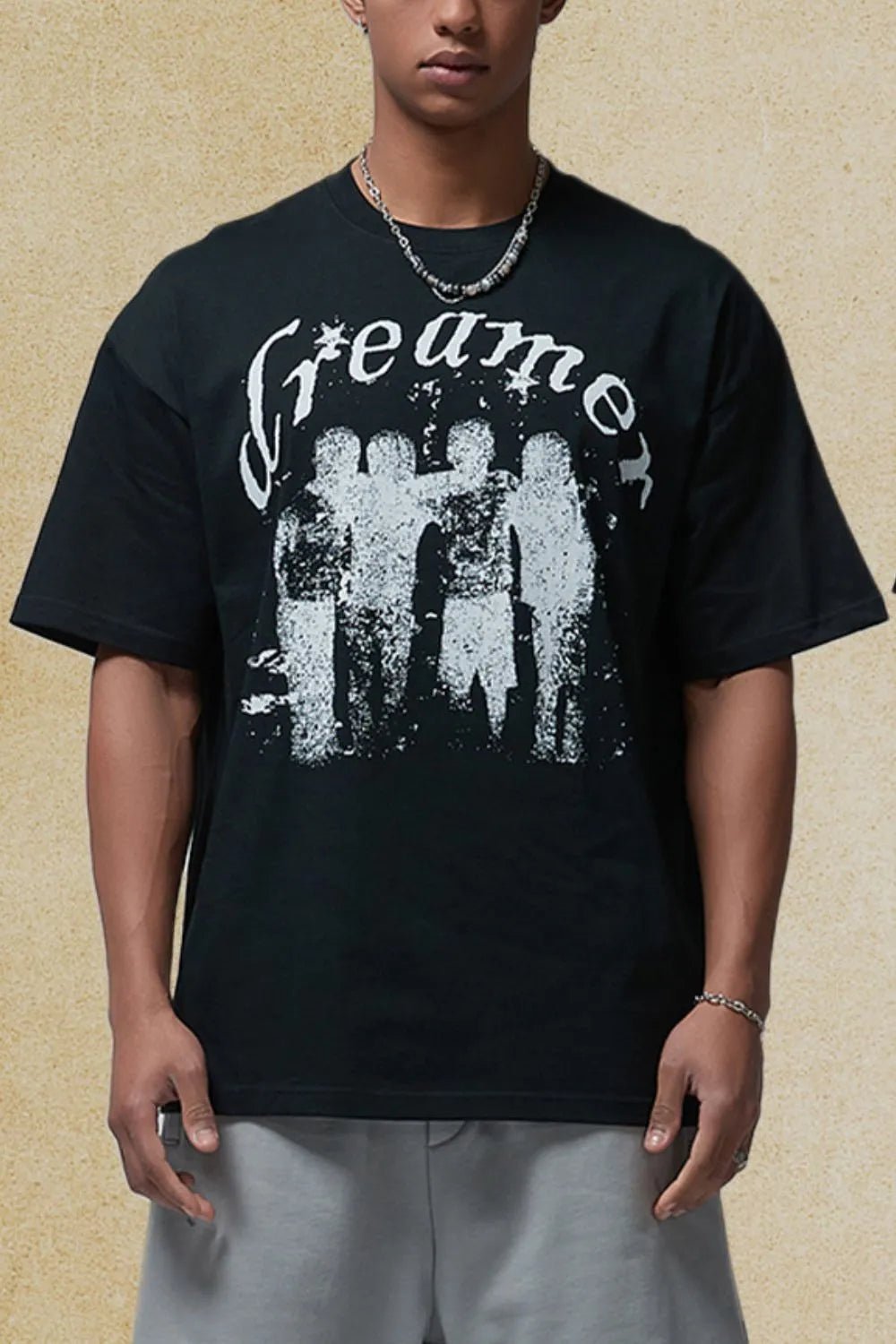 Men's Graphic Round Neck Half Sleeve T-Shirt - My Wear Clothing Co