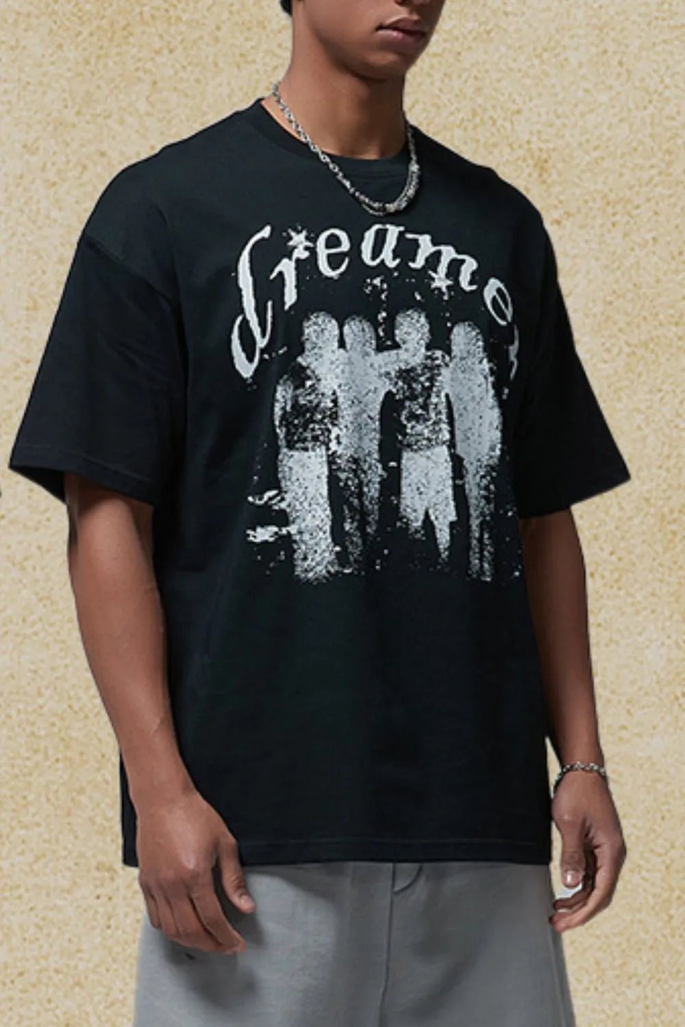 Men's Graphic Round Neck Half Sleeve T-Shirt - My Wear Clothing Co