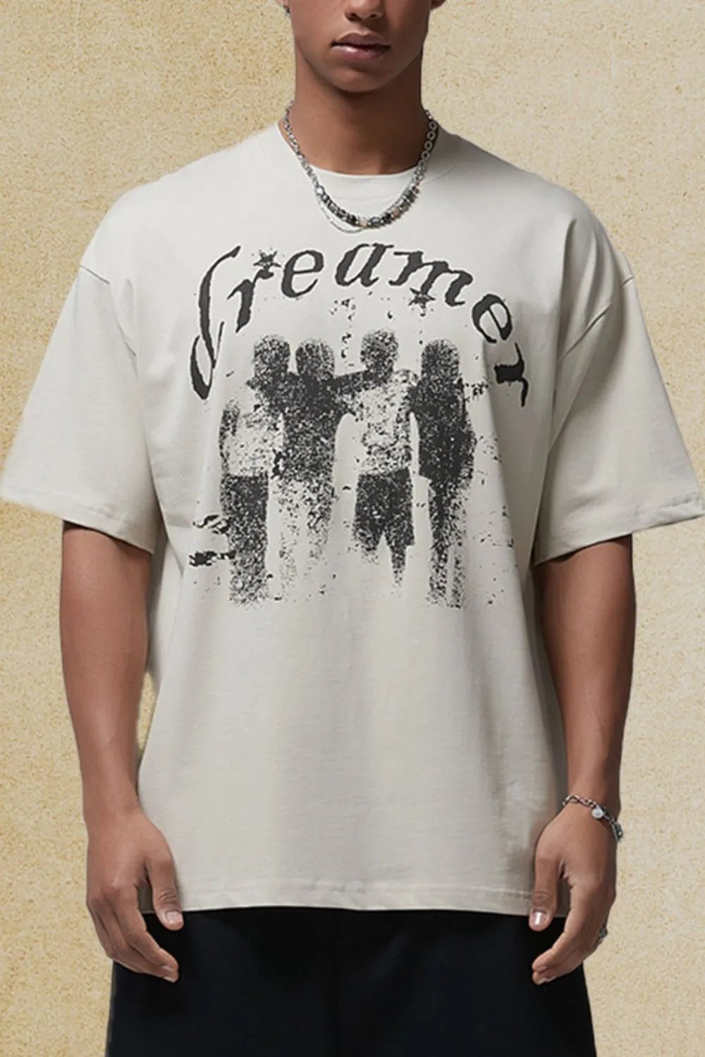 Men's Graphic Round Neck Half Sleeve T-Shirt - My Wear Clothing Co