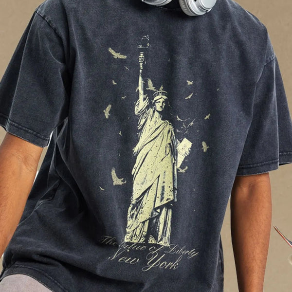 Men's Graphic Round Neck Half Sleeve T-Shirt - My Wear Clothing Co