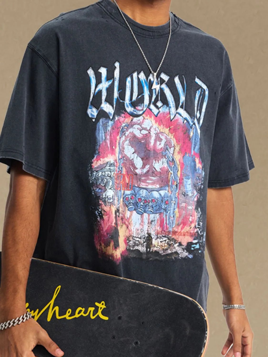 Men's Graphic Round Neck Half Sleeve T-Shirt - My Wear Clothing Co