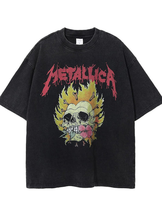 Men's Graphic Round Neck Long Sleeve T-Shirt - My Wear Clothing Co