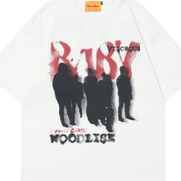 Men's Graphic Round Neck Short Sleeve T-Shirt - My Wear Clothing Co