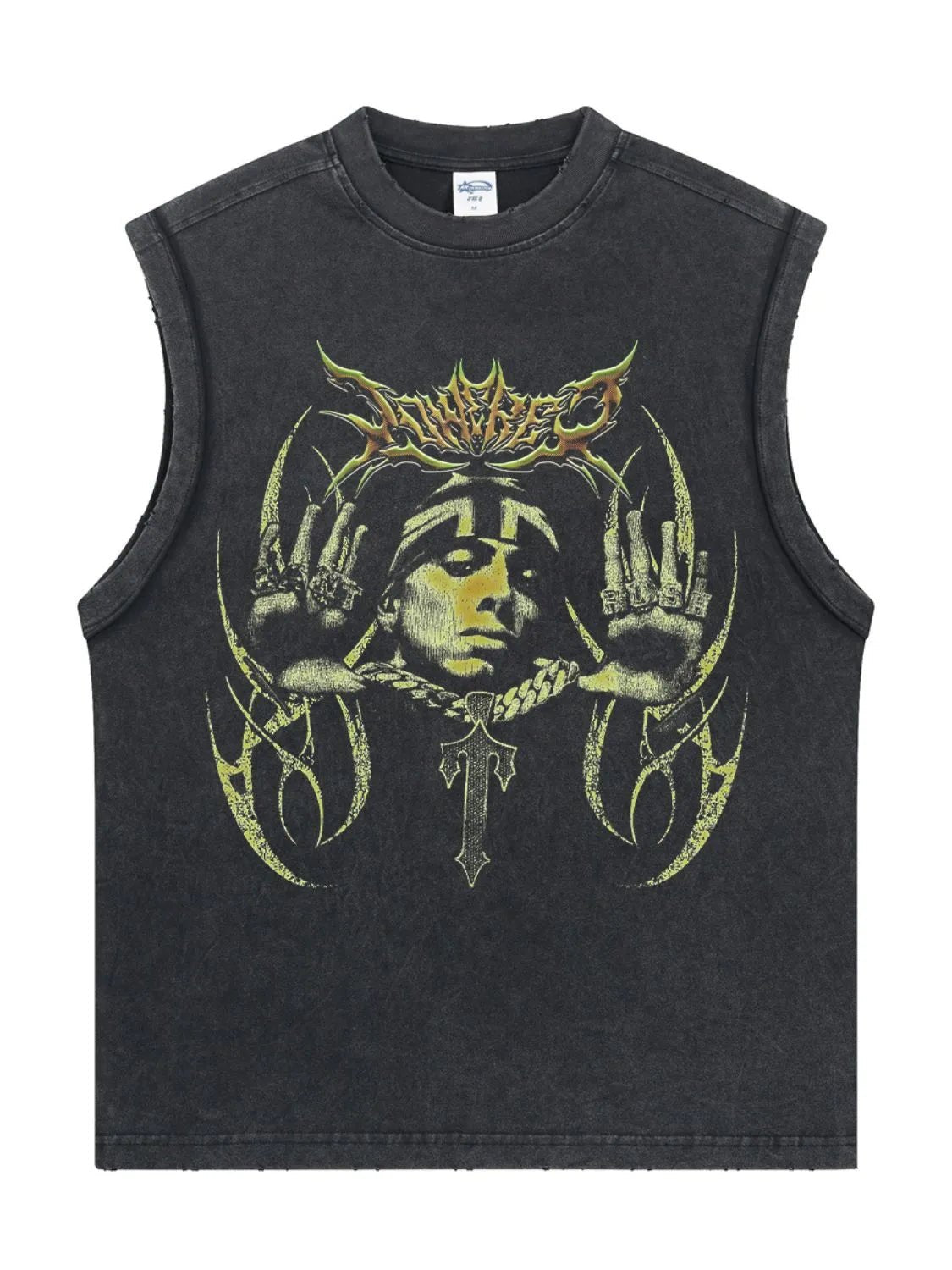 Men's Graphic Round Neck Tank - My Wear Clothing Co