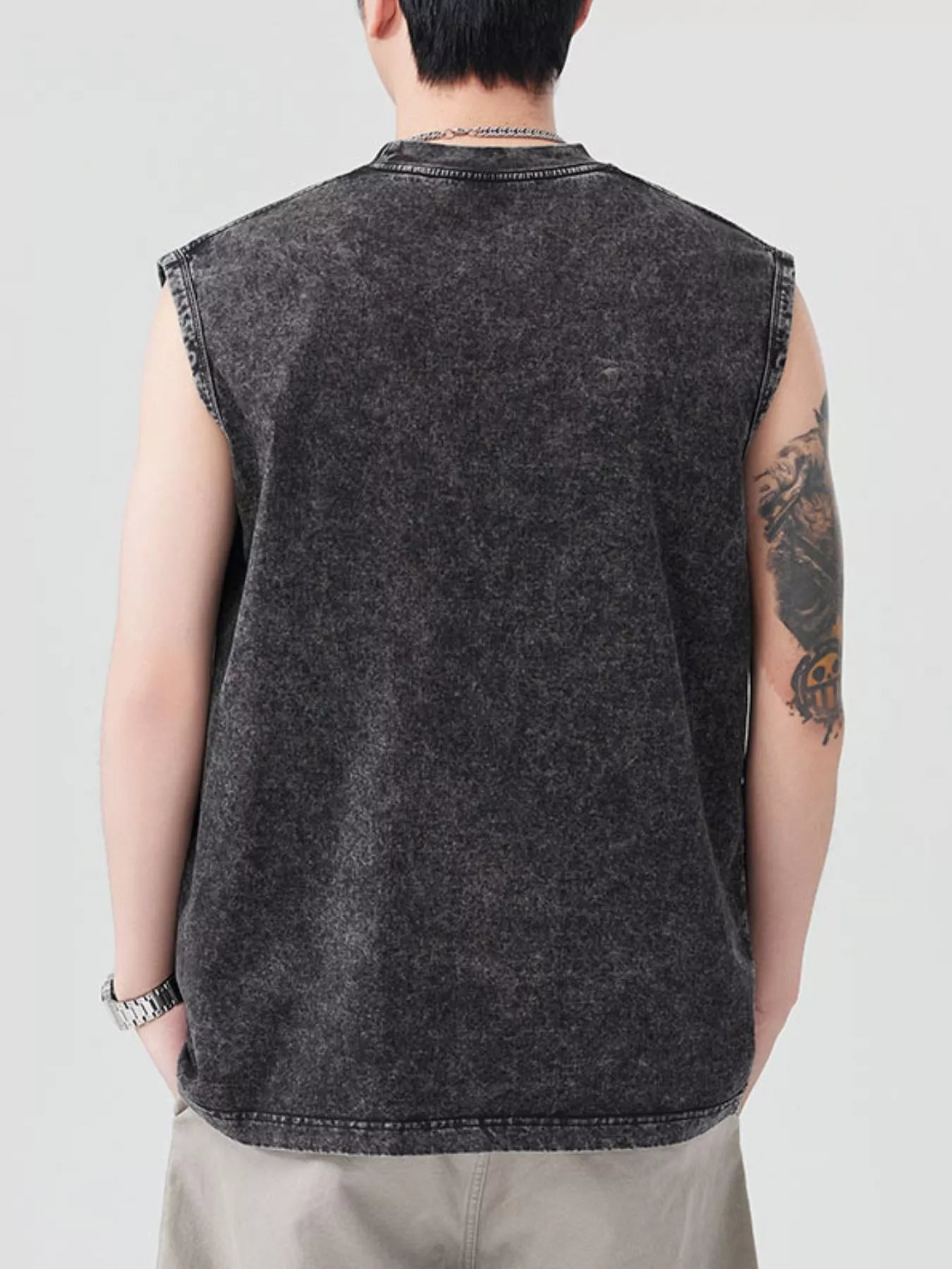 Men's Graphic Round Neck Tank - My Wear Clothing Co