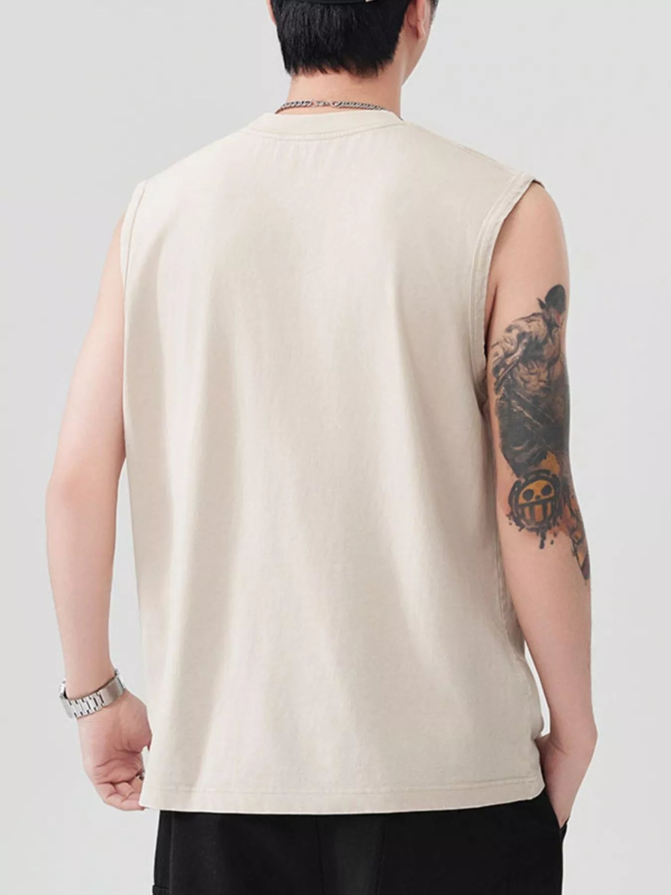Men's Graphic Round Neck Tank - My Wear Clothing Co