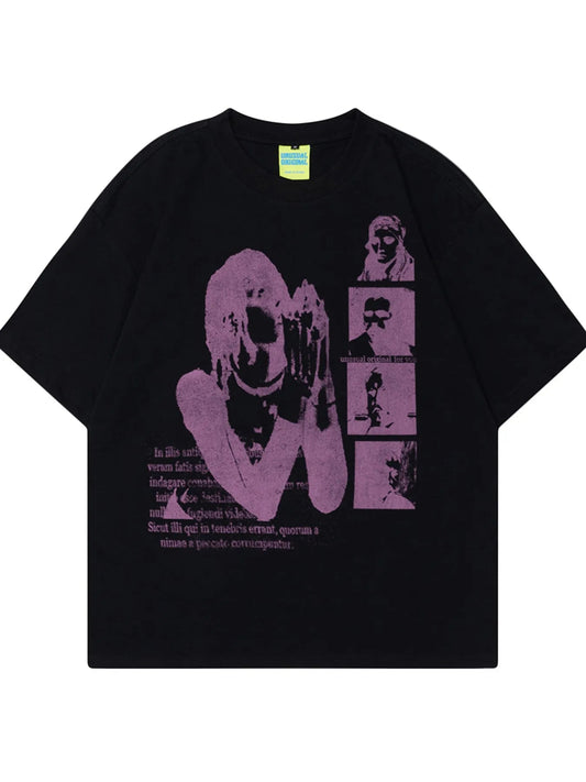 Men's Graphic Short Sleeve Oversized T-Shirt - My Wear Clothing Co