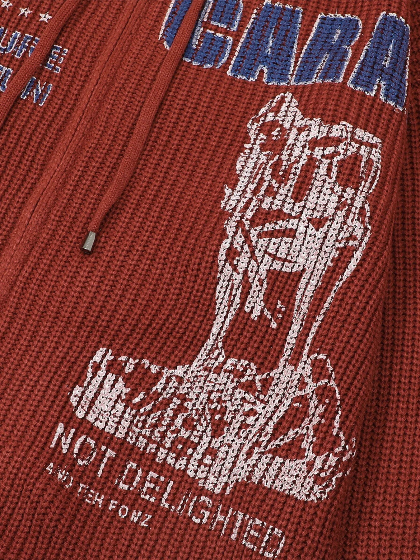 Men's Graphic Zip - Up Hooded Cardigan - My Wear Clothing Co