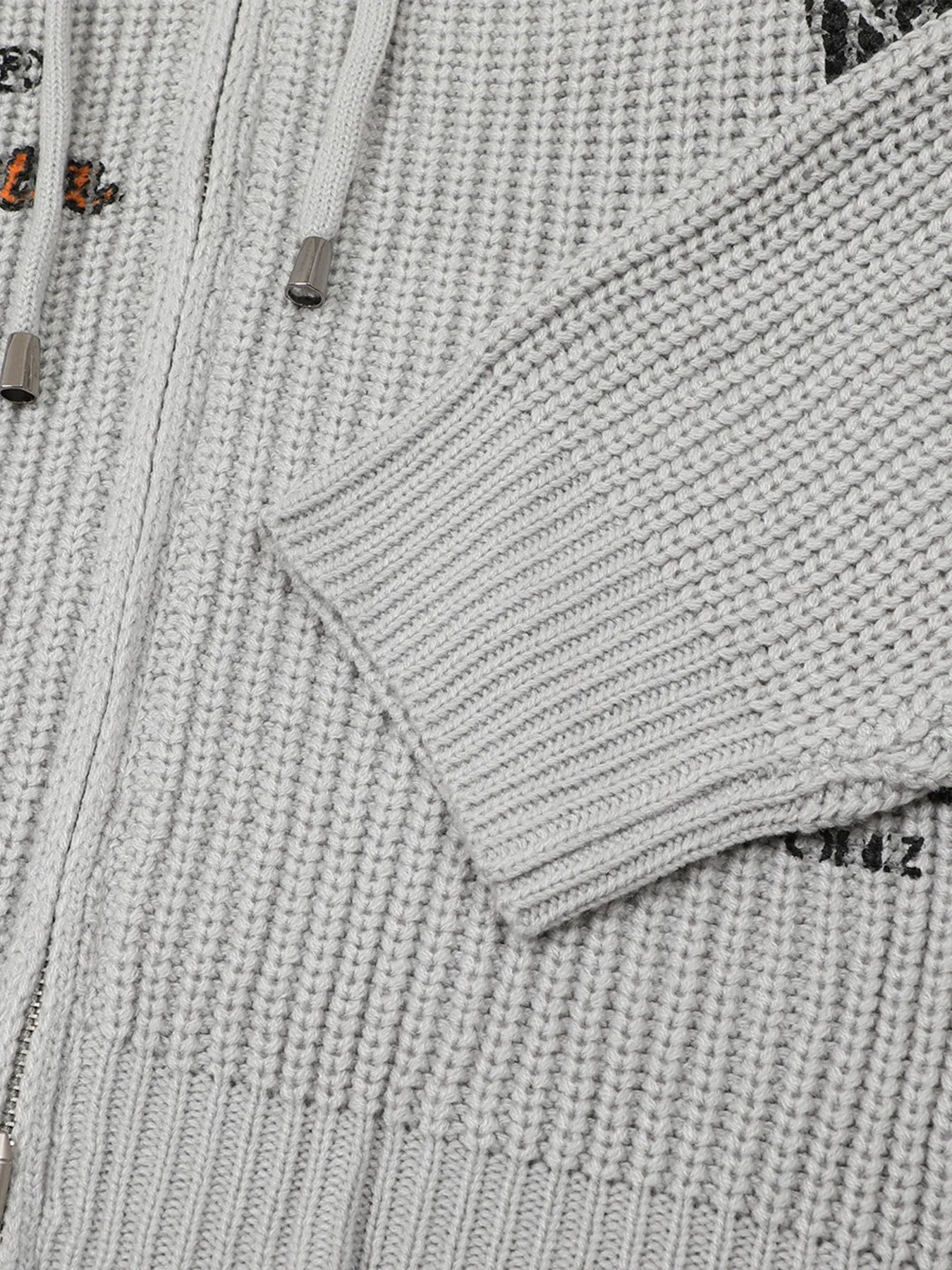 Men's Graphic Zip - Up Hooded Cardigan - My Wear Clothing Co