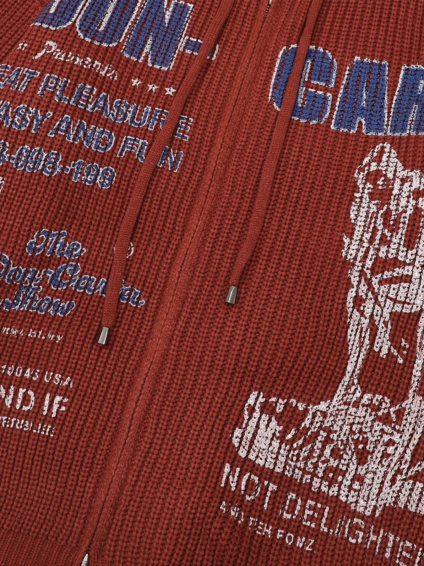 Men's Graphic Zip - Up Hooded Cardigan - My Wear Clothing Co