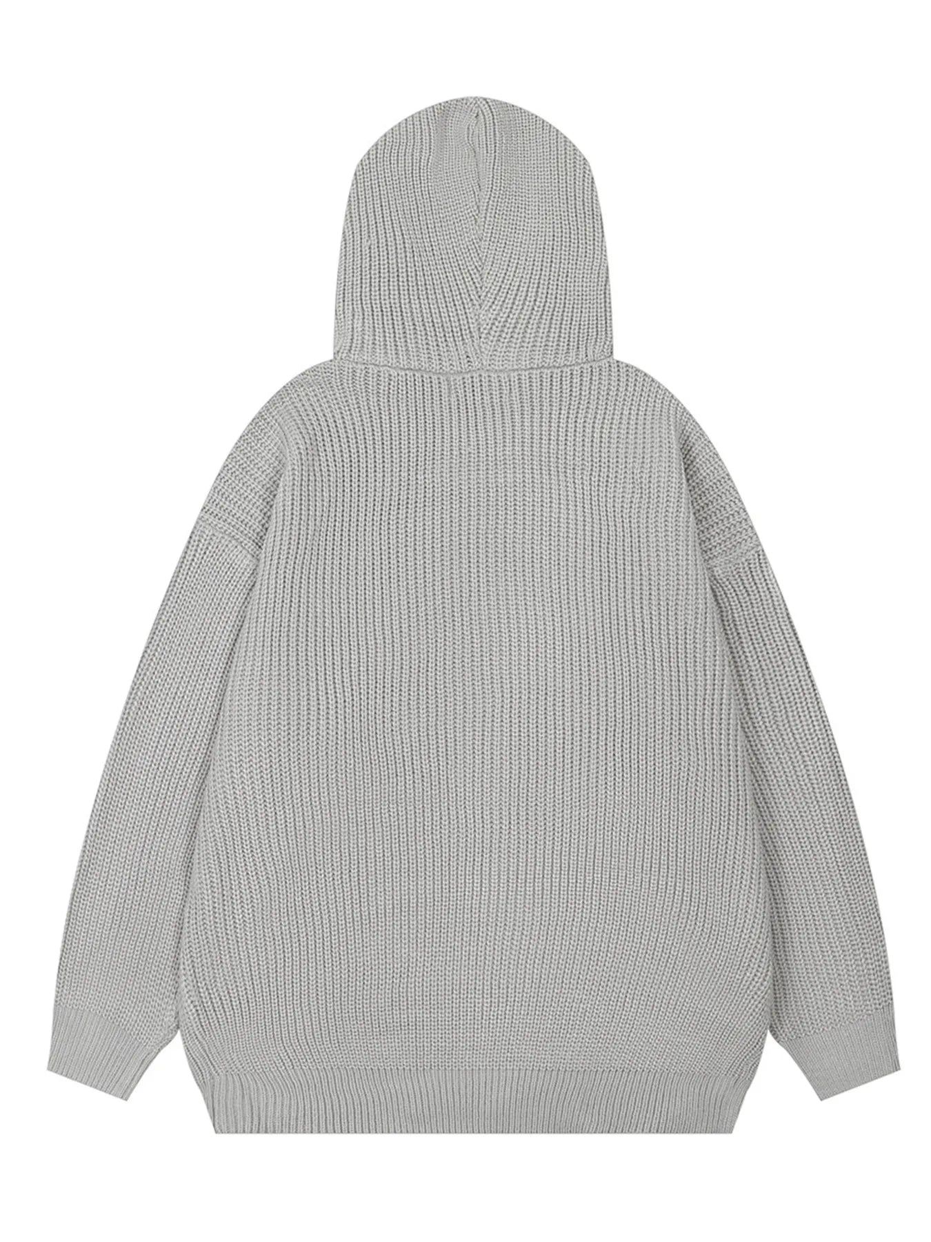 Men's Graphic Zip - Up Hooded Cardigan - My Wear Clothing Co