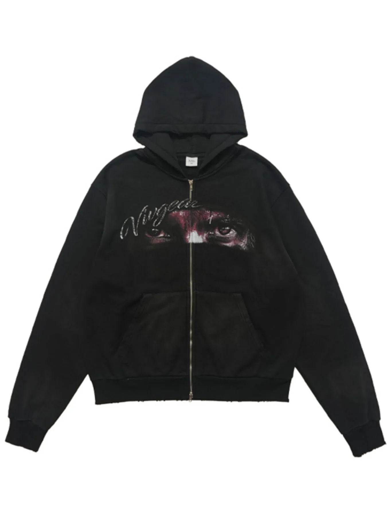 Men's Graphic Zip - Up Hoodie with Pockets - My Wear Clothing Co