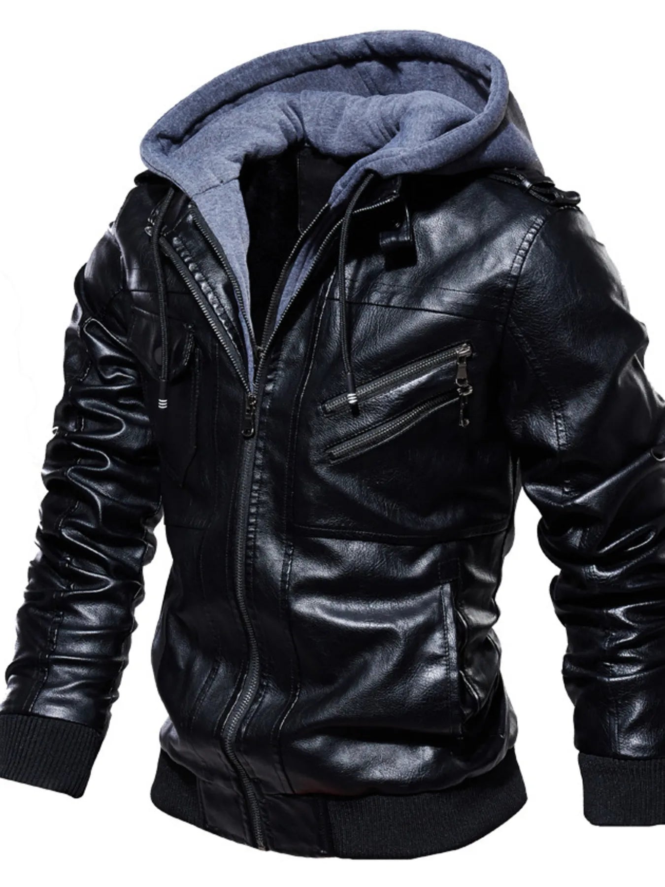 Men's Hooded Zip - Up Jacket (M–5XL) – Thick Comfort, Street - Ready Style - My Wear Clothing Co