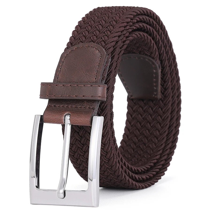 Men's Knitted Elastic Belt – Casual Comfort Meets Designer Style - My Wear Clothing Co