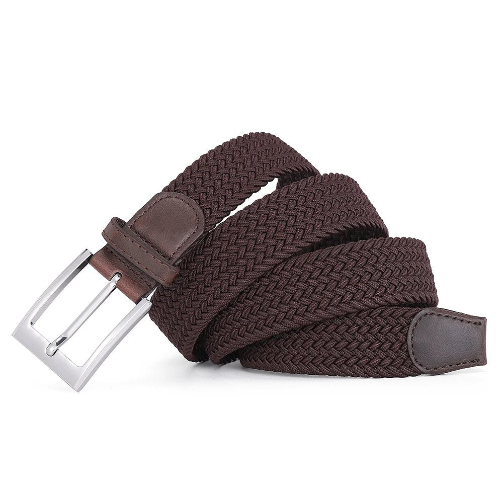Men's Knitted Elastic Belt – Casual Comfort Meets Designer Style - My Wear Clothing Co