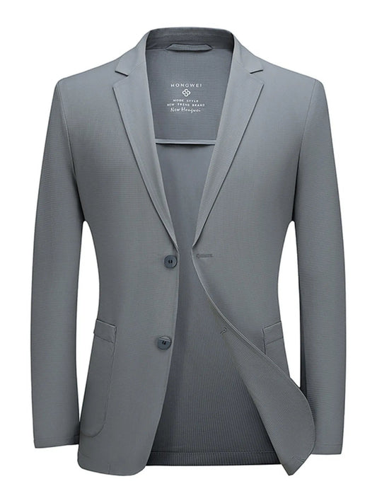 Men's Lapel Collar Blazer (M–4XL) – Tailored Ease, Everyday Versatility - My Wear Clothing Co