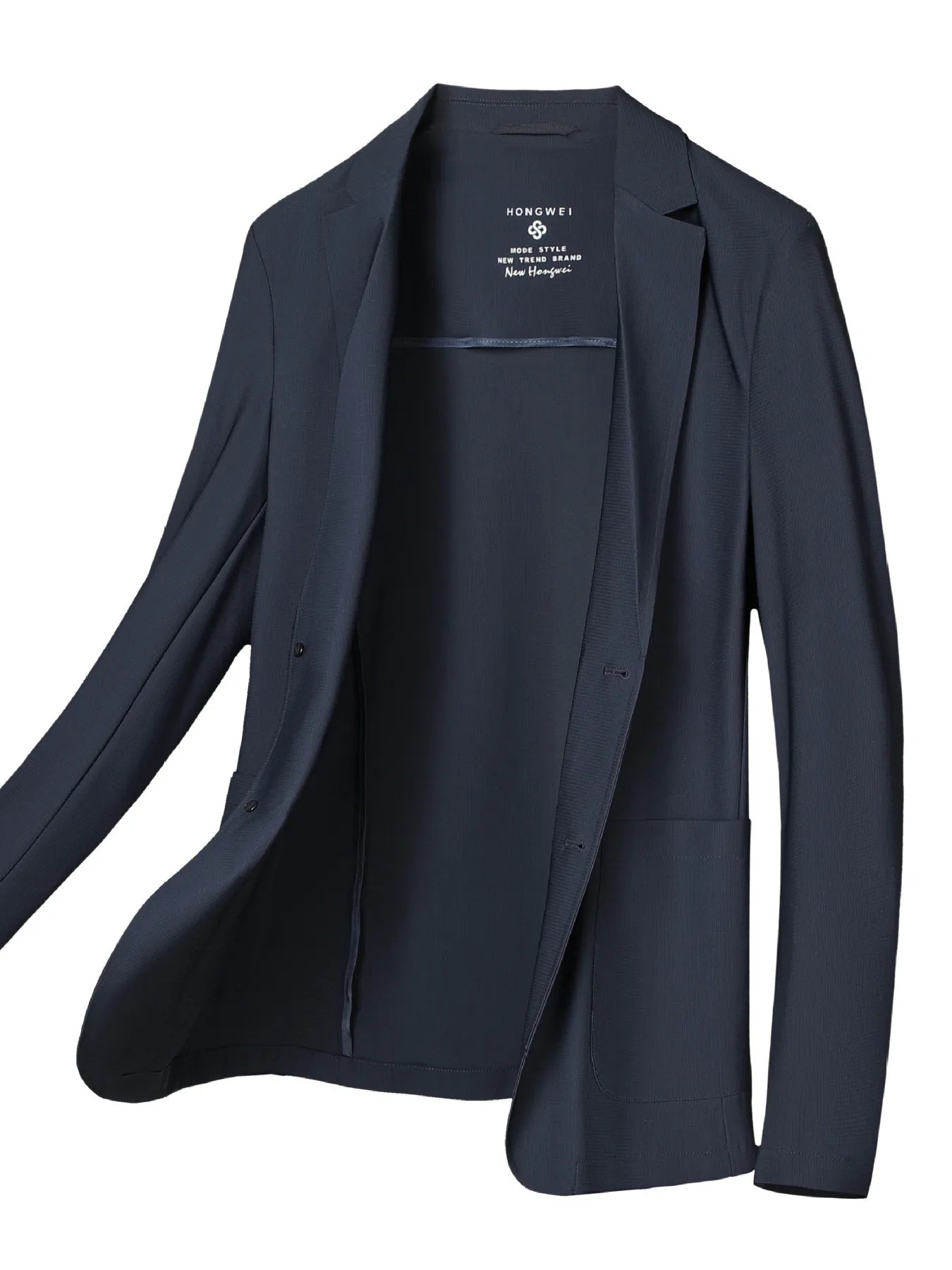 Men's Lapel Collar Blazer (M–4XL) – Tailored Ease, Everyday Versatility - My Wear Clothing Co
