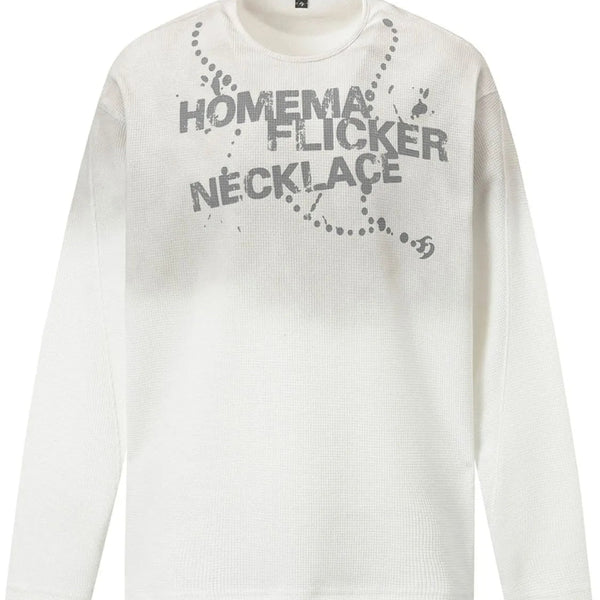 Men's Letter Basic style Round Neck T-Shirt - My Wear Clothing Co