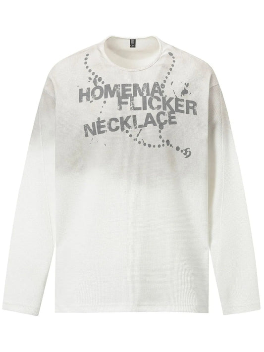 Men's Letter Basic style Round Neck T-Shirt - My Wear Clothing Co