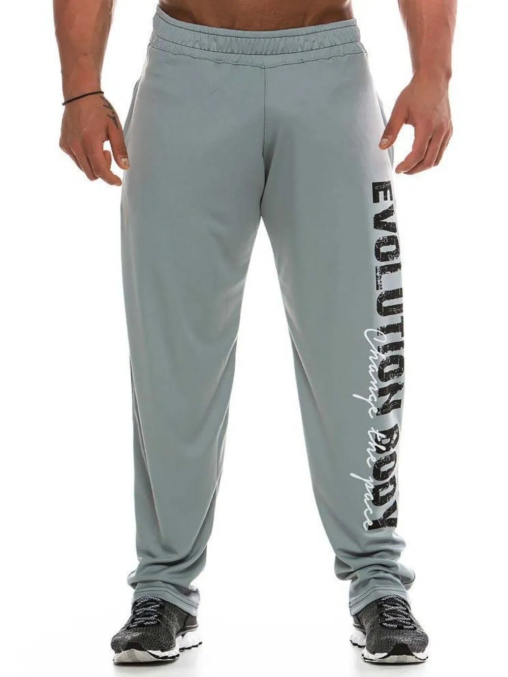 Men's Letter Elastic Waist Active Pants - My Wear Clothing Co