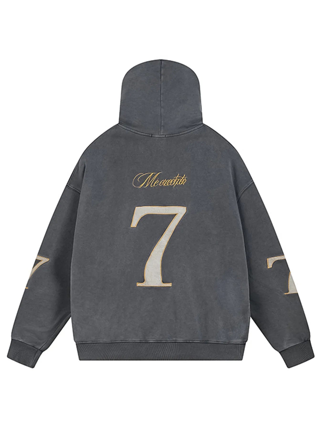 Men's Letter Kangaroo Pocket Hoodie - My Wear Clothing Co