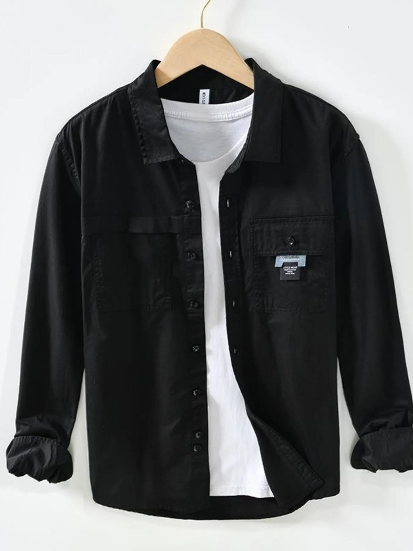 Men's Long Sleeve Button - Up Shirt – 100% Cotton - My Wear Clothing Co
